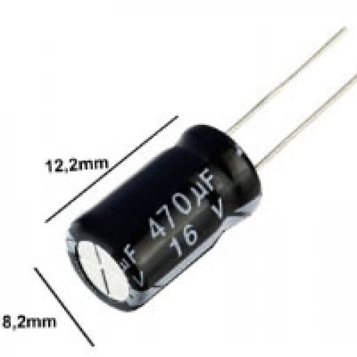 Capacitor 470uf-16v