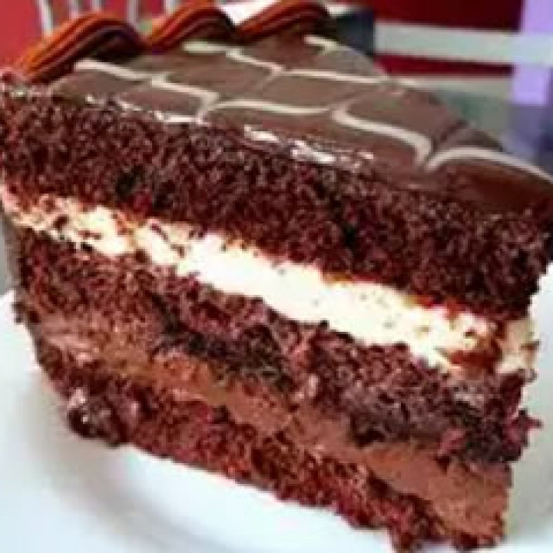 Fatia de Bolo de Chocolate