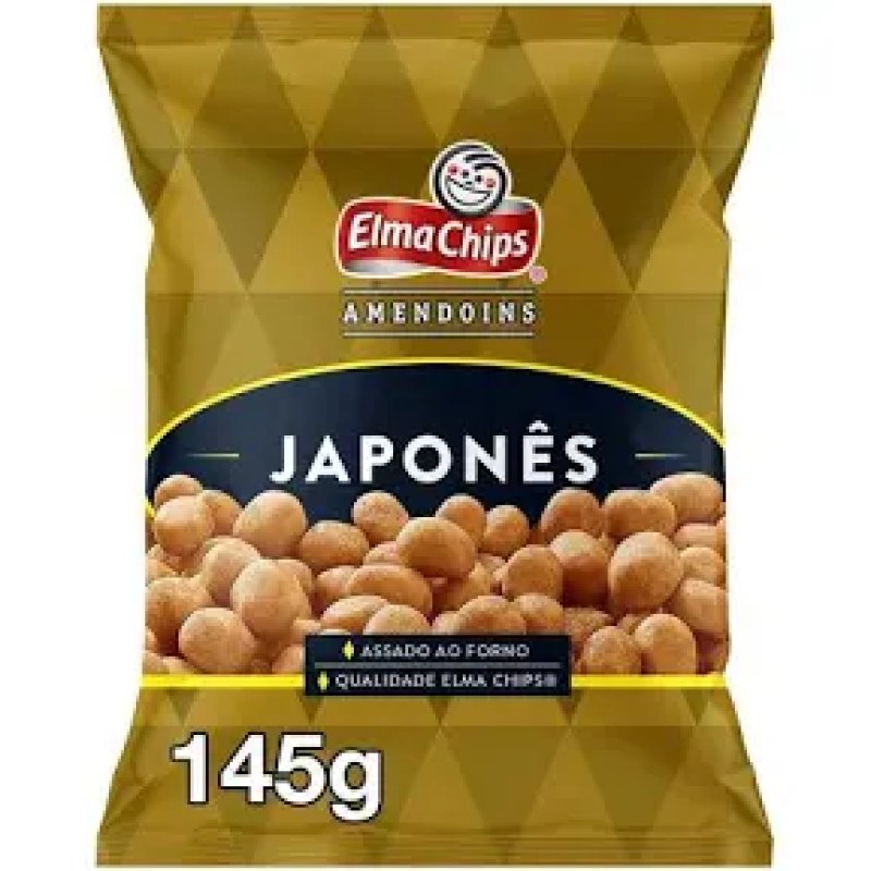 Amendoim Japonês Elma Chips Pacote 145g