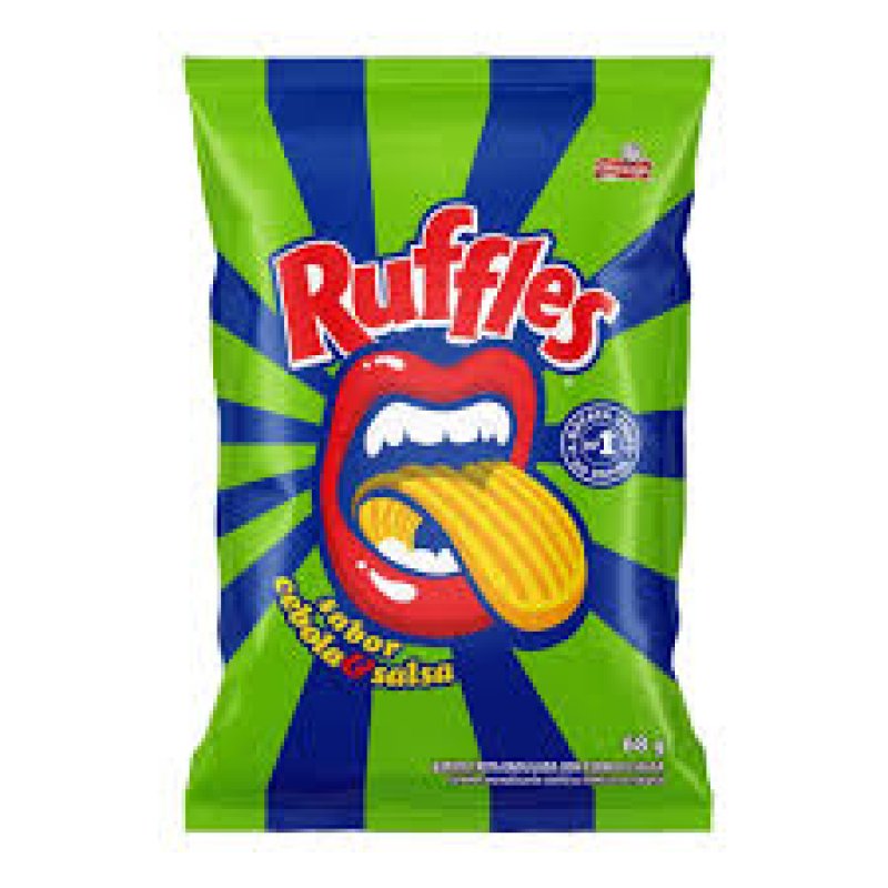 Batata Ruffles Cebola & Salsa 68g