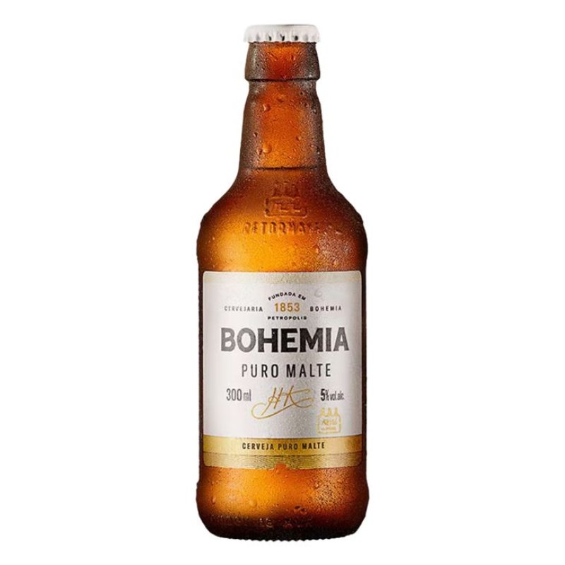 Bohemia Puro Malte 300ml | Apenas o Líquido