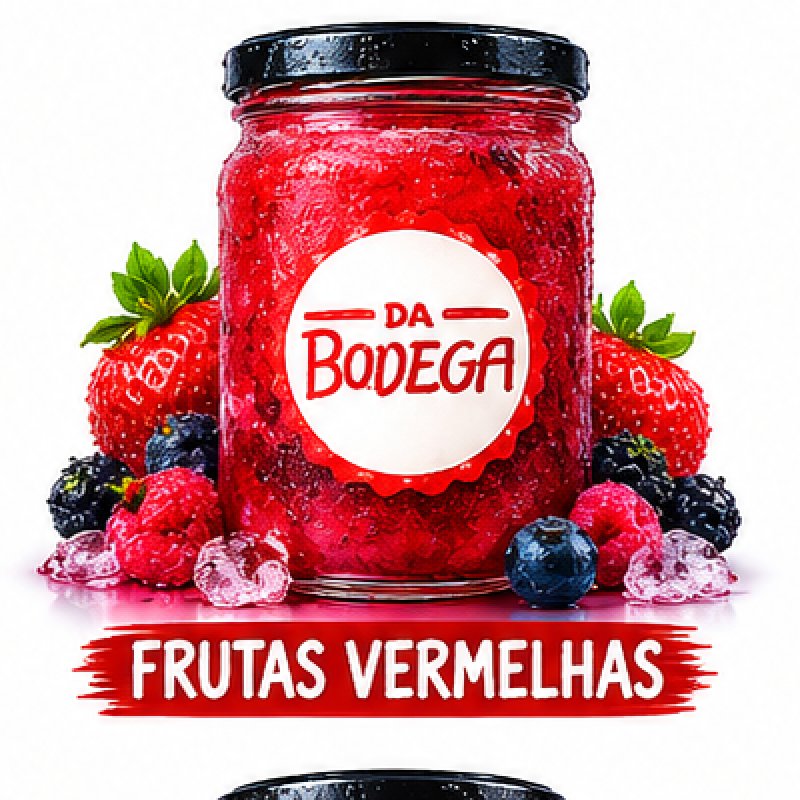 Caipirinha Sabor Frutas Vermelhas