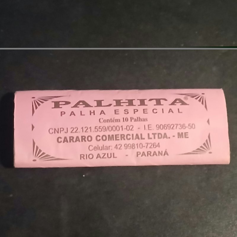 Palhita Palha Especial - Contém 10 Palhas