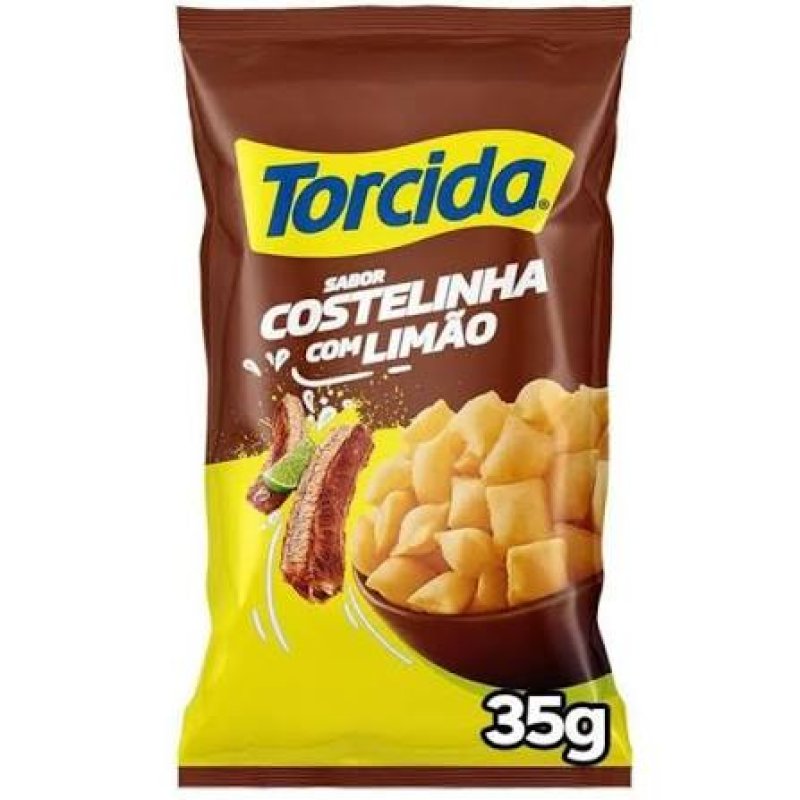 Salgadinho Torcida Costelinha com Limão 35g