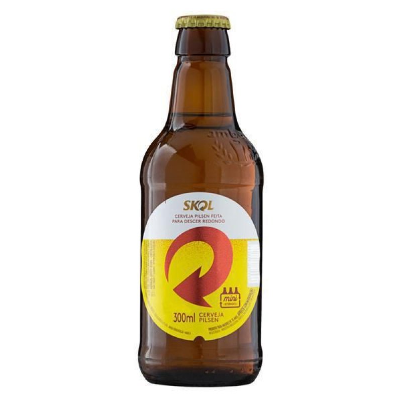 Skol 300ml | Apenas o Líquido